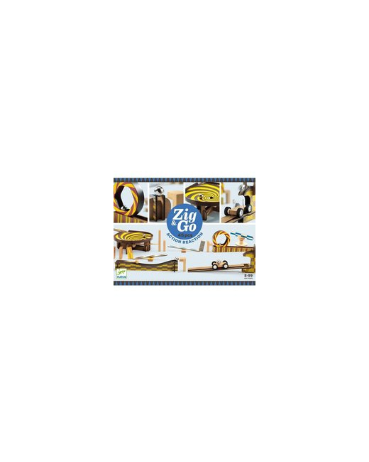 Jeu de billes et circuit Zig and Go Wroom a moteur