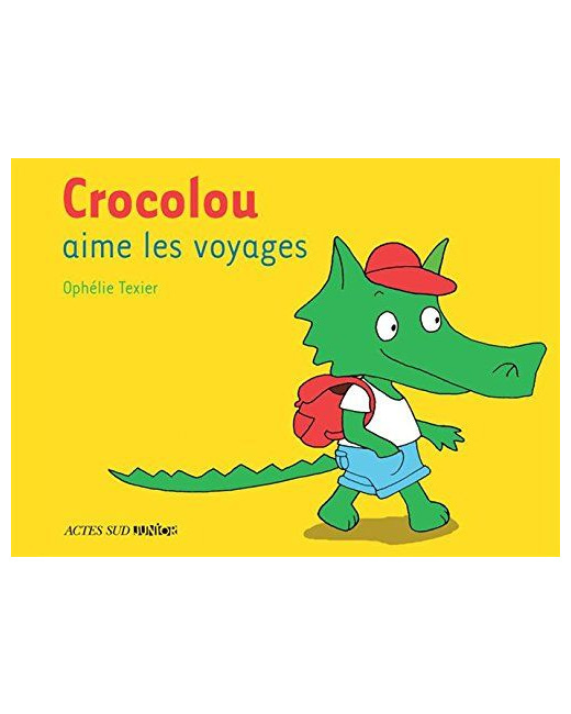 Livre Crocolou aime les voyages