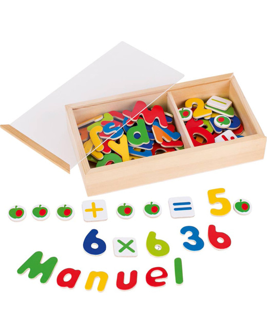 Aimants alphabet et chiffres
