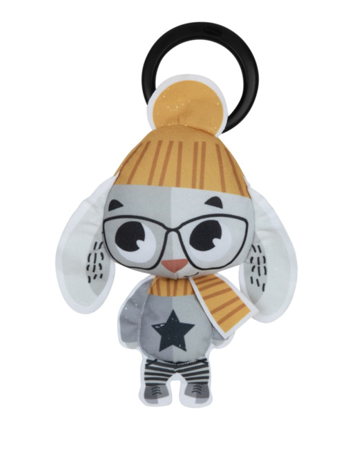 Hochet Bunny Take Along Rattle Toy