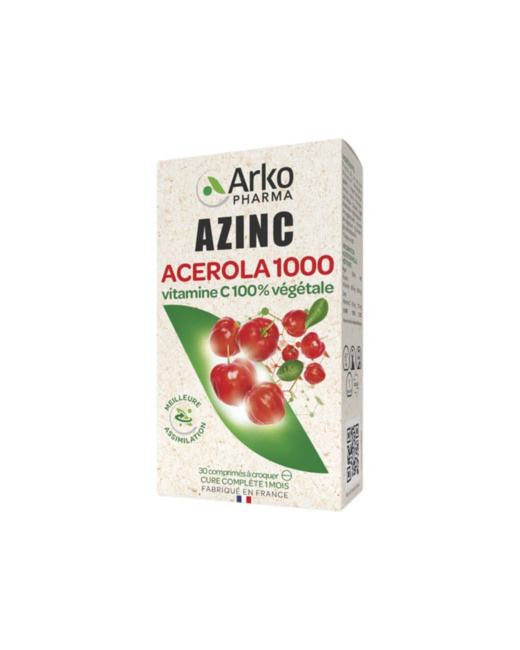 Azinc Acérola 1000 Vitamine C végétale