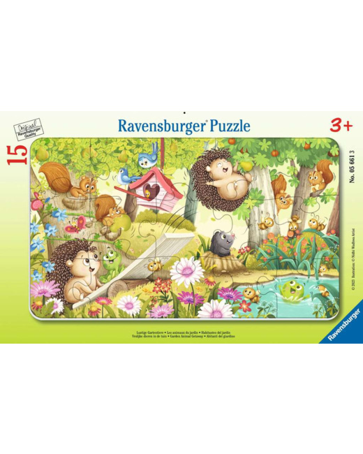 Puzzle Les animaux du jardin - de 3 ans