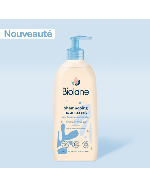 Shampooing nourrissant cheveux bouclés