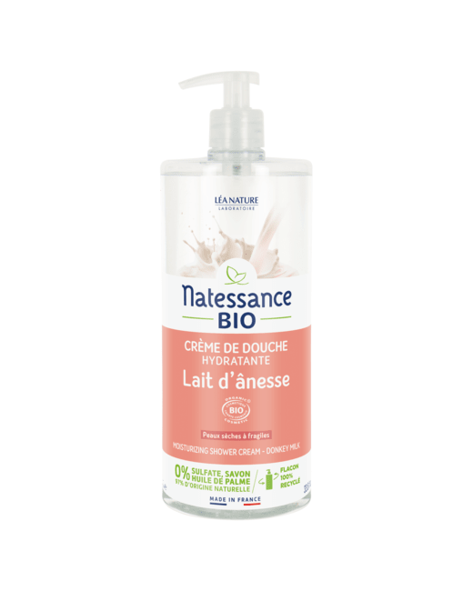 Crème de douche hydratante lait d'anesse bio