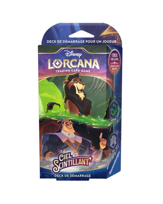 Disney Lorcana Set 5 - Starter Émeraude-Acier - de 8 ans
