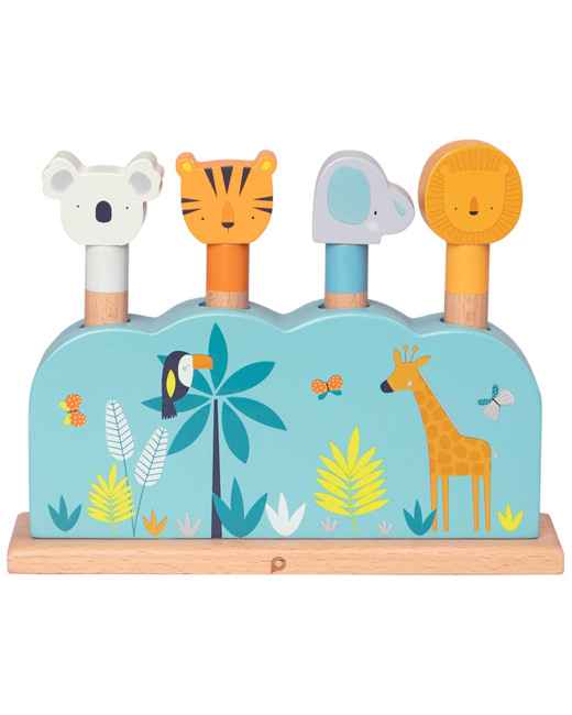 Jeu pop up - Crazy jungle