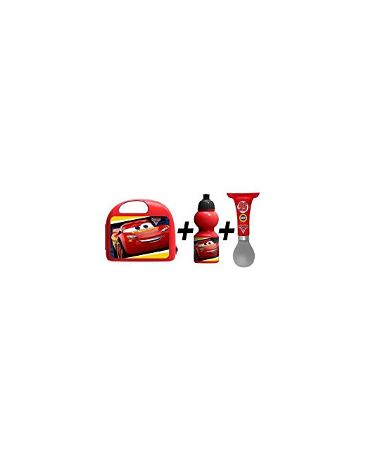 Ensemble boîte à goûter, goude et klaxon - Cars 3