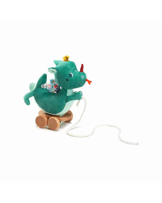 Peluche à tirer Joe le Dragon