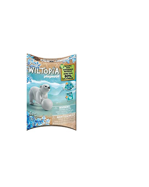 Playmobil Wiltopia - Bébé ours polaire