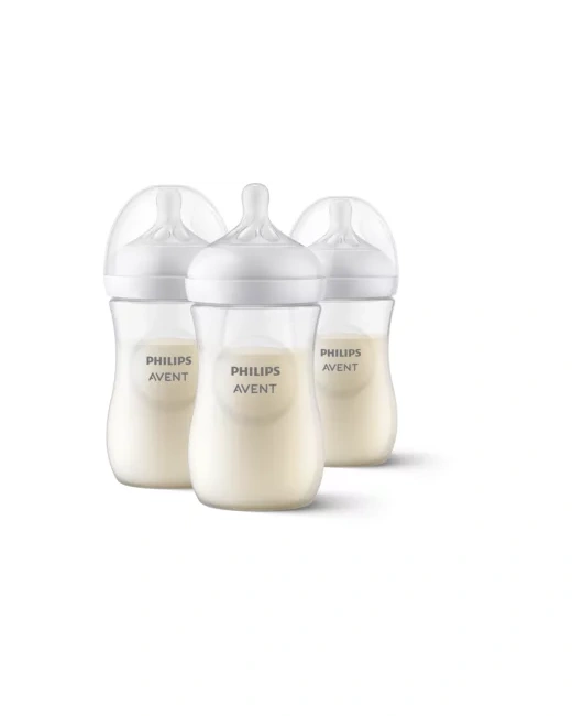 Lot de 3 biberons Natural Response 260 ml