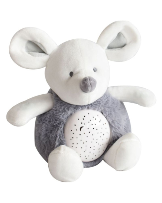 Veilleuse musicale peluche souris