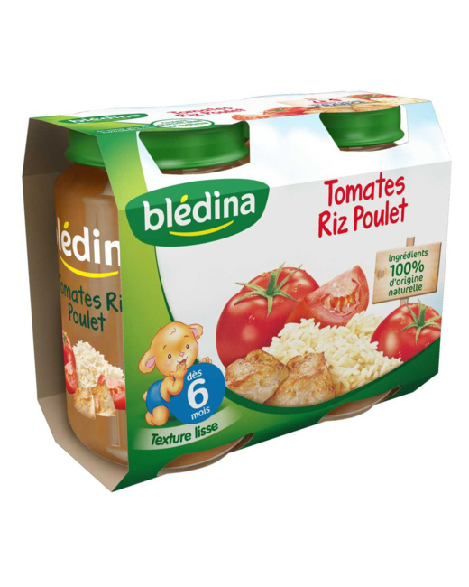 Pot Tomates Riz Poulet 2x200g