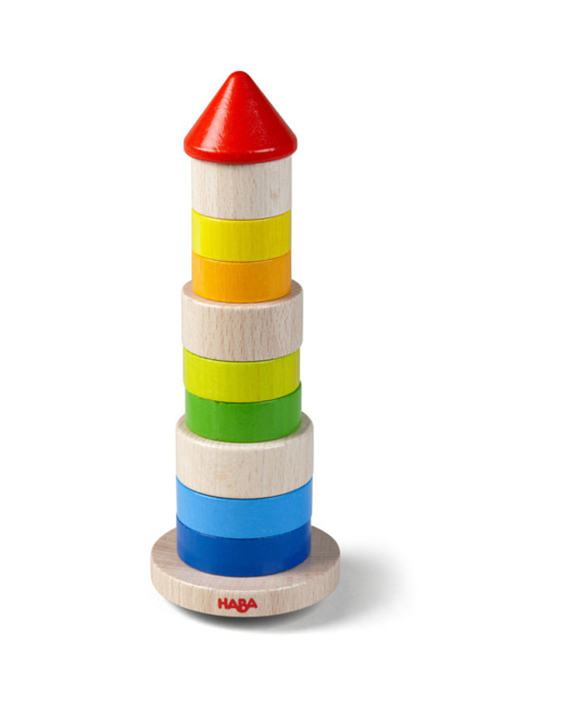 Jeu à empiler Tour culbuto en bois