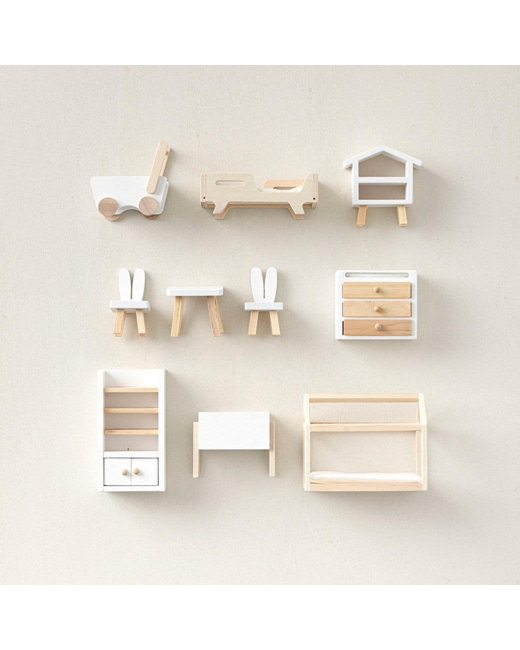 Meubles maison de poupée chambre enfant