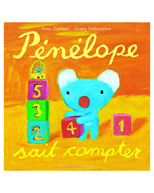 Livre Pénélope Sait Compter - De 2 À 4 Ans
