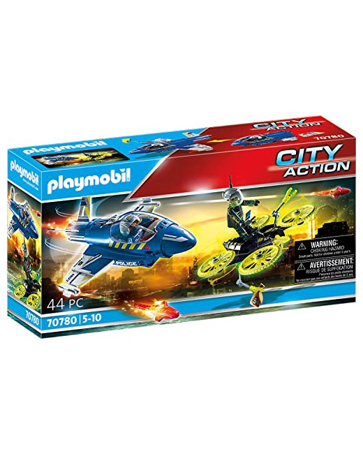 Playmobil City Action - Jet de police et drone