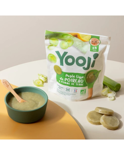 Purée lisse de Poireau bio