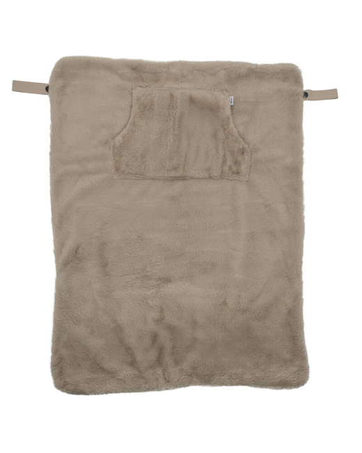 Couverture nomade fausse fourrure Angora