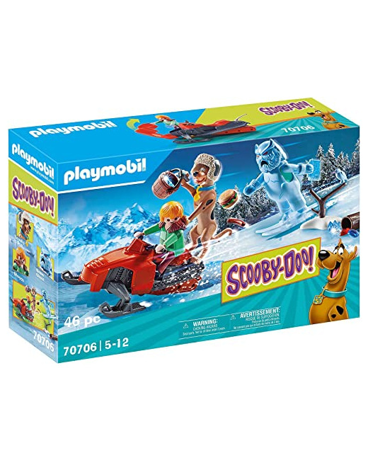 Playmobil Scooby-Doo! - Scooby-Doo avec abominable spectre des neiges