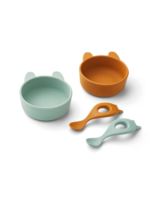 Coffret repas Evan Rabbit - mustard / Peppermint mix