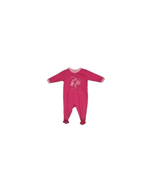 Dors Bien coton rouge ouverture dos  