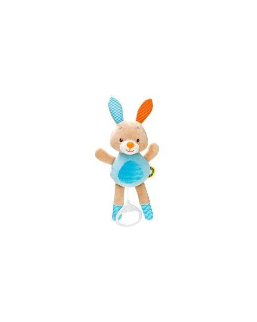Peluche musicale Fil le lapin