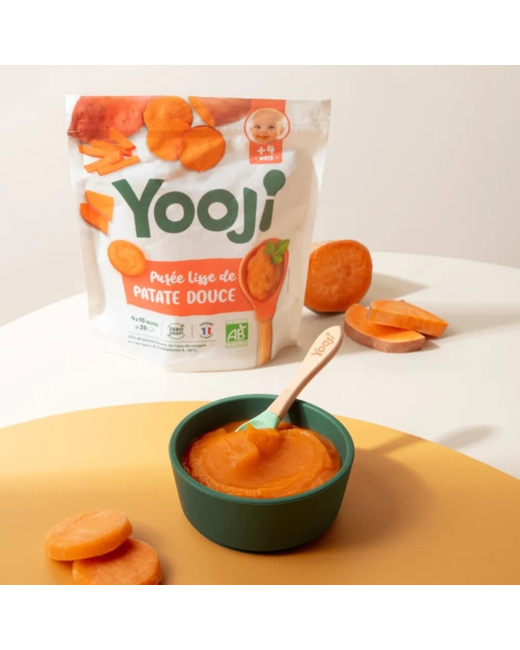 Purée lisse de Patate Douce bio