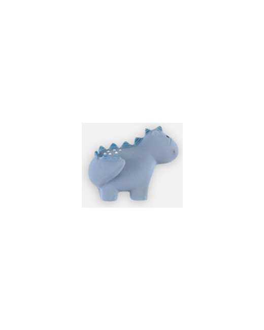 Jouet de bain dinosaure avec hochet en caoutchouc naturel