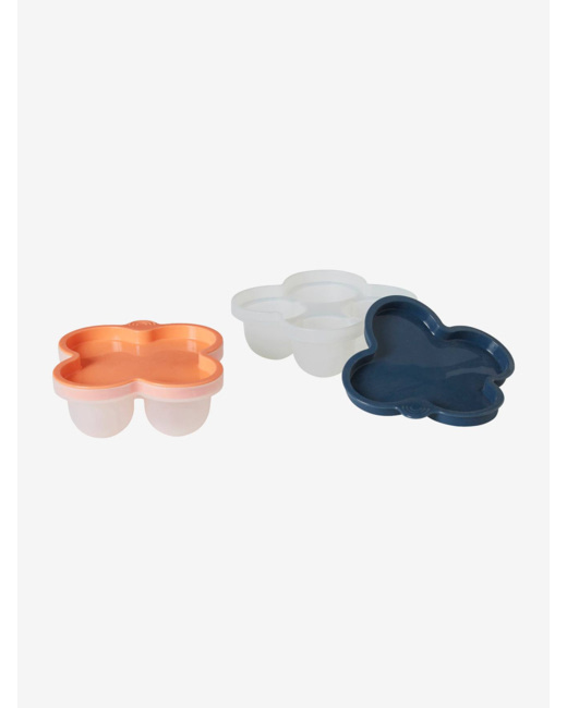 2 pots de conservation en silicone