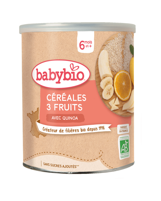 Purée pour bébé Nestle Lait et céréales au miel (2 x 250 ml)