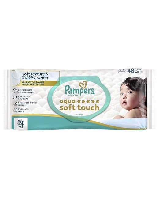 Lingettes bébé Aqua Soft Touch