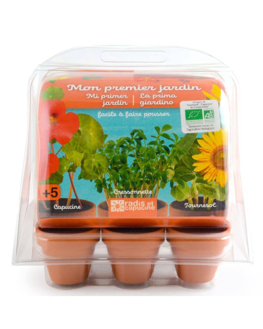 Mini serre plastique recyclé