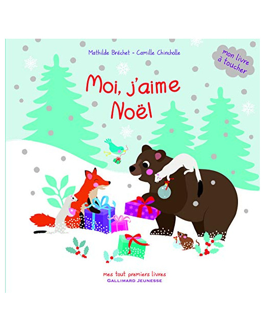 Livre Moi, J'Aime Noël - Mon Livre À Toucher - Dès 1 An