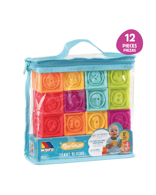 Jeu de blocs Play&Sense 12 pièces