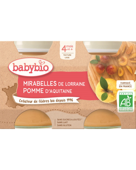 Pomme de Nouvelle-Aquitaine Mirabelle de Meurthe-et-Moselle