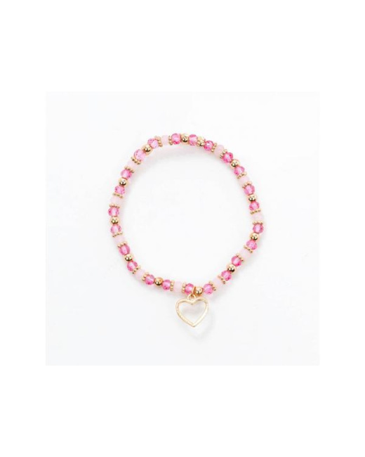 Bracelet cœur précieux