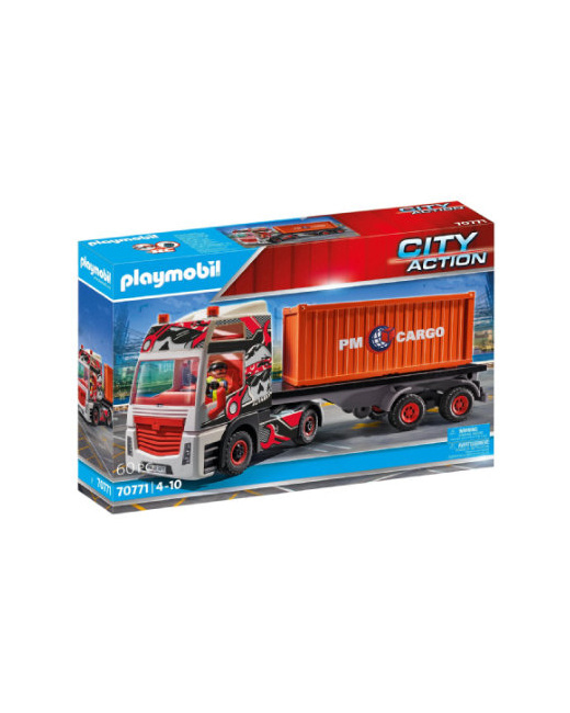 City Action Figurine camion de transport radiocommandé