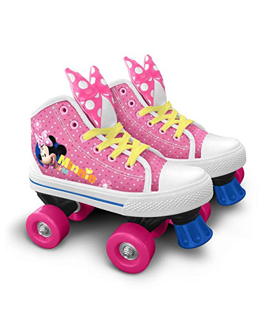 Patins 4 roues avec chaussure - Minnie