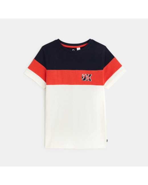 T-shirt manches courtes OK96 beige garçon