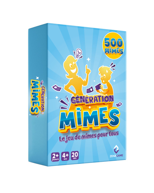 Jeu de cartes Génération Mimes