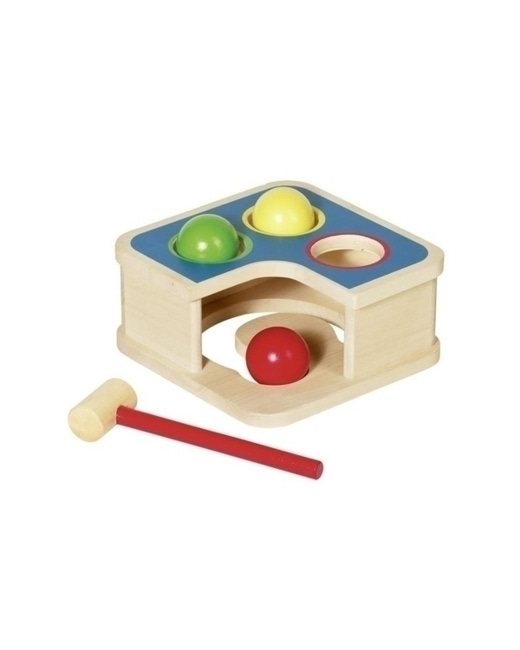 Jeu de maillet 2 en 1 en bois