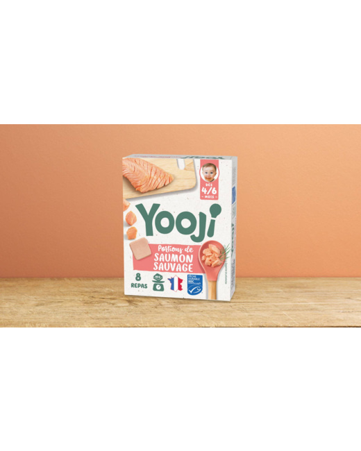 Haché de Saumon sauvage pour bébé