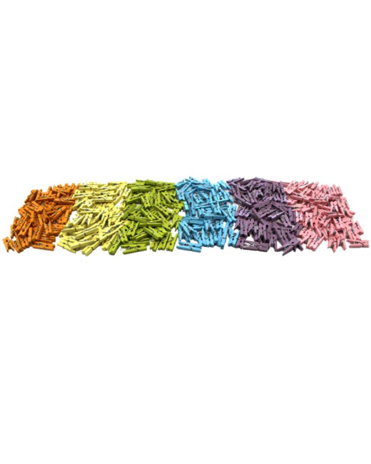 Mini Pinces À Linge Colorées