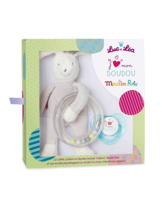 Coffret J'aime mon doudou Moulin Roty