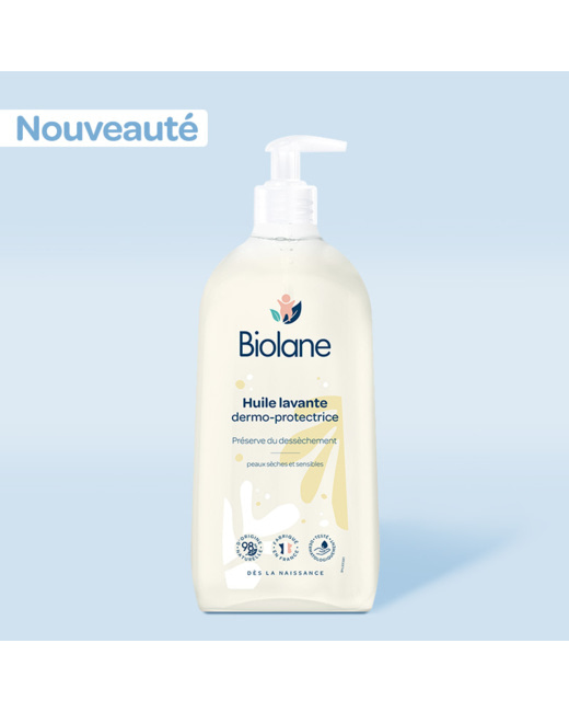 Huile lavante dermo-protectrice