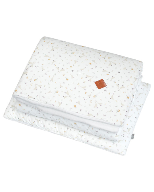 Couette et oreiller - prêt à dormir en coton, Sidonia