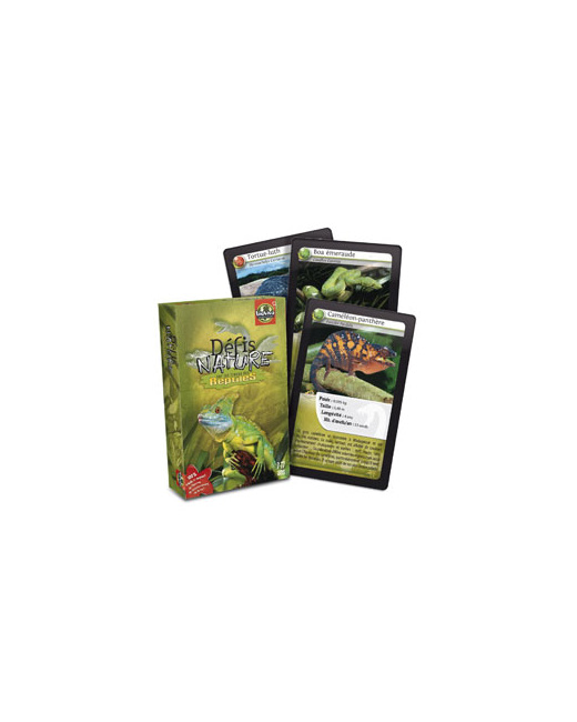 Jeu éducatif Defis Nature Reptiles