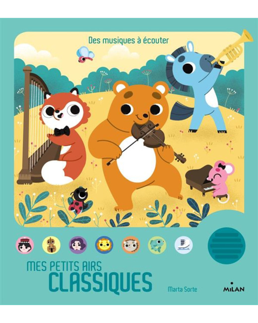 Livre musical Mes petits airs classiques