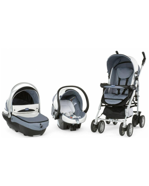 Poussette trio chicco orange deals