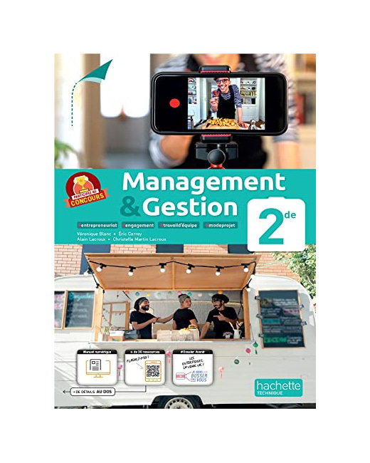 Management et Gestion - option Seconde - Livre élève - Ed. 2022